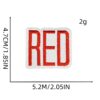 Wholesale Polyester English Letter Cloth Stickers Heart Patch Fashion DIY Accessory for Hat Boutique Gift