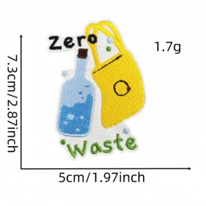 Green travel cloth sticker 5#