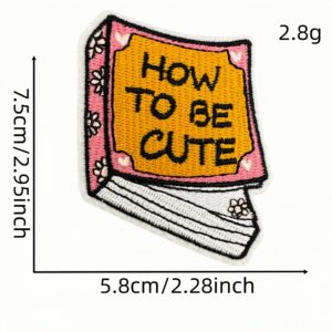 Cartoon book cloth stickers 10 #