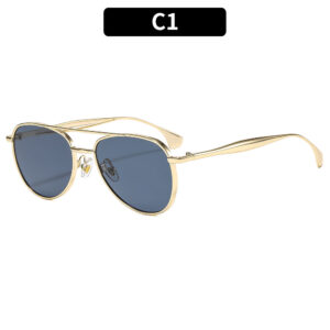C1-gold frame gray piece