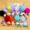 Wholesale Creative Acrylic Oil-Filled Flashing Keychain Bag Pendant Stall Vending Machine Small Goods Gift