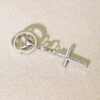 oly-e5961dcd329a7aaa9770d973acf21492 Wholesale European Style Cross Keychain Pendant Metal Bag Charm for Everyday Use