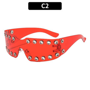 C2-red frame red film