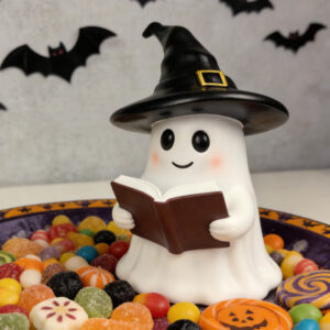 Small Ghost Reading (without a light)