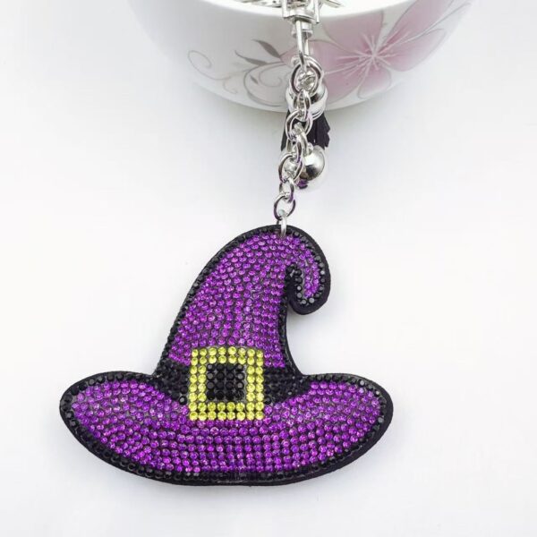 oly-e5de05d8f2ff32484d1db05096042a3d Wholesale Zinc Alloy Rhinestone Tassel Keychain Fashion Cartoon Pattern Bag Charm Gift Accessory