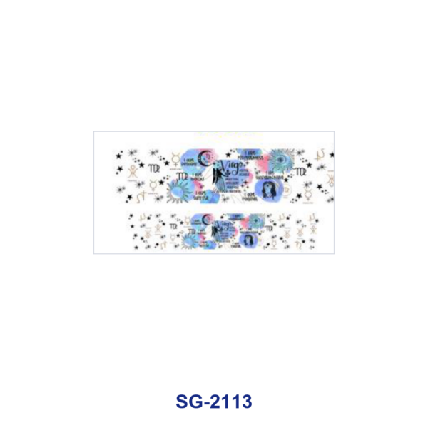 oly-e5f6a044653a90a9b99feddc426be733 Wholesale 8pcs Mixed Zodiac Horoscope Astrology Print 3oz Cup Stickers Wrap