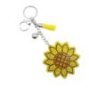 Wholesale Sunflower Rhinestone Keychain Bag Charm Fashion Accessory