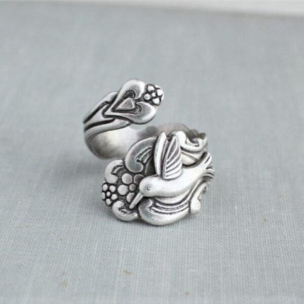 Wholesale Alloy Electroplated Adjustable Vintage Geometric Ring for Party Girls Boutique Resale