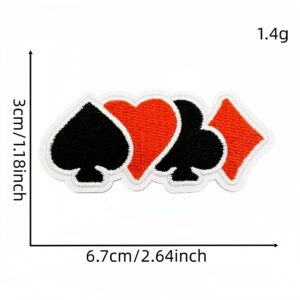 Red series cloth sticker 20#