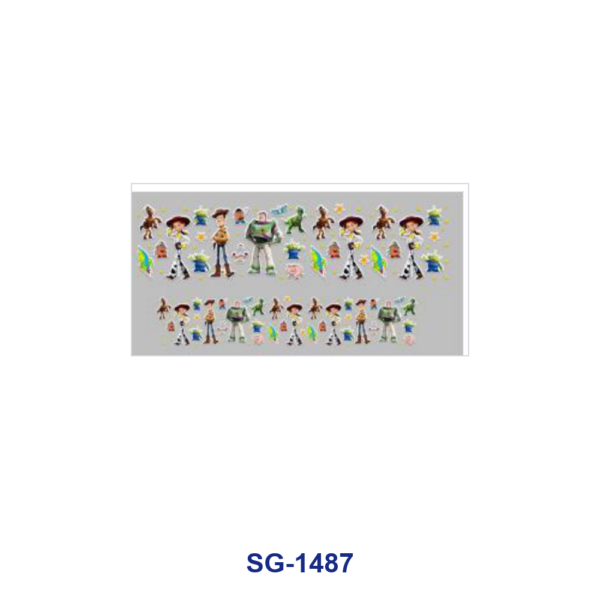 oly-e68e59ee21e0f116bc6ba8a26d1112f7 Wholesale 8pcs Mixed Cartoon Animal Floral Portrait Print 3oz Cup Stickers Wrap OLY Exclusive