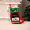 oly-e698eb193aa124e764905e422768f493 Wholesale Sequined 3D Santa Christmas Stocking for Holiday Home Decor Resale Gift Bag