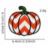 oly-e6a1286a3bc52c5eaace380e7d43be2d Wholesale Colorful Plaid Pumpkin Embroidered Patch Decorative Accent for DIY Craft and Gift