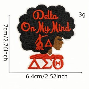 Sorority cloth patch 13#