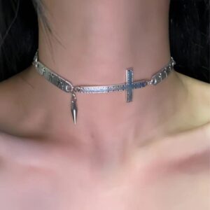 oly-e6d4968e05dad30ee907ed0640b449fd Wholesale Cross Pendant Necklace Silver Fashion Jewelry Accessory for Women Everyday Gift
