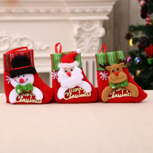 oly-e6d62b2aa116956f51b49f0d68672d2b Wholesale Christmas Stocking Decorations Non Woven Fabric Festive Gift Bag Resale Party Decor
