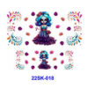 oly-e6d70e0af9ac5662cb10e4d50be21841 Wholesale 2/4/8pcs Colorful Christmas Mini Keychain Sticker