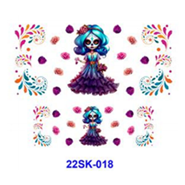 oly-e6d70e0af9ac5662cb10e4d50be21841 Wholesale 2/4/8pcs Colorful Christmas Mini Keychain Sticker