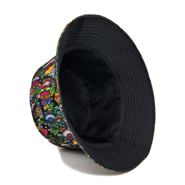 oly-e6d9d293b172e41de93e1d56e92465af Wholesale Funny Pattern Print Bucket Hat Trendy Reversible Sun Hat for Women Outdoor Travel Fashion Accessory Gift