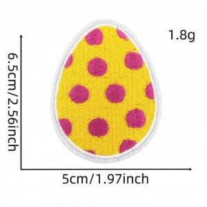 Easter egg cloth stickers 15#