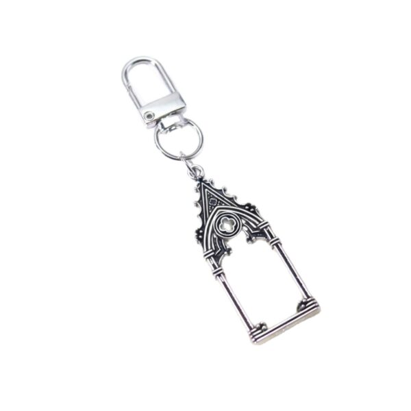 Wholesale Metal Cross Heart Keychain Pendant Trendy Car Key Accessory, Everyday Gift