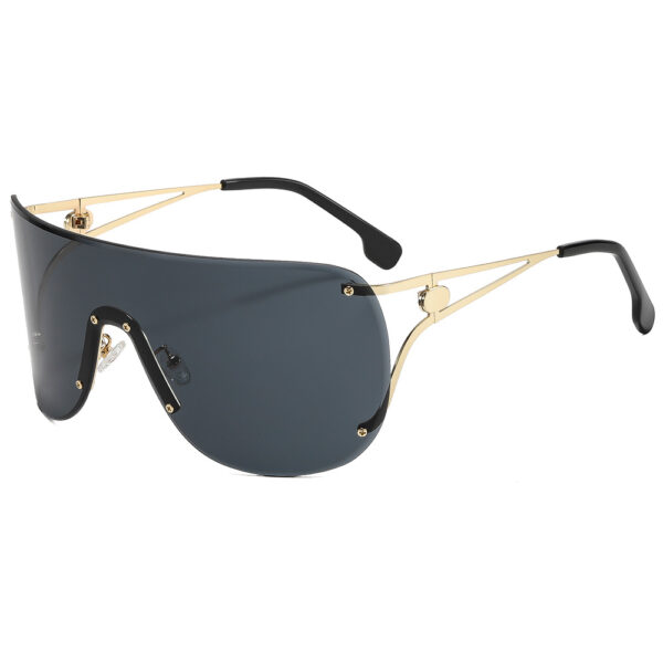 oly-e6efb5baa930d6c2a9e2e5738e69495b Wholesale Gold Frameless UV400 Sunglasses with Ring Design for Everyday Wear