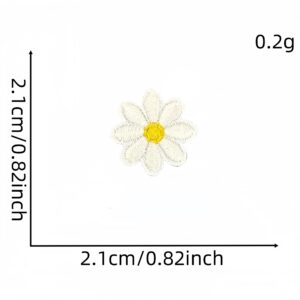 White mini cloth patch 3#