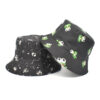 Wholesale Trendy Frog Print Bucket Hat Sunscreen Summer Outdoor Travel Fashion Accessory