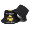 Wholesale Chic Printed Bucket Hat Sun Protection Fashion Accessory for Resale