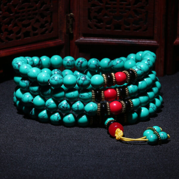 oly-e72987915aeda9d0d95449fa1a9596e5 Wholesale 108 Beads Layered Bracelet Bohemian Style Unisex Fashion Jewelry Gift