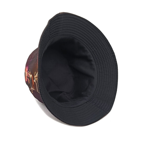 Wholesale Football Print Bucket Hat Trendy Double Sided Sun Protection Hat for Outdoor Sports
