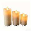 Wholesale Flameless Flickering LED Candle Lamp Plastic Beige Rechargeable for Holiday Party Home Decorative Accent