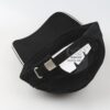 Wholesale Adjustable Black Cotton Baseball Cap with Embroidery Everyday Fashion Accessory