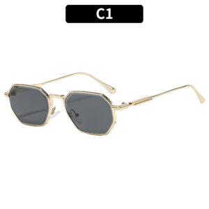 C1-Gold-framed grey sheet