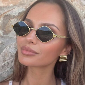 oly-e7645257e693390daa760e8a21fa14a6 Wholesale Retro Square Sunglasses UV400 Gold Frame Gray Lens Sun Protection Driving Resale