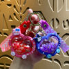 Wholesale Acrylic Heart Keychain Car Key Accessory Bag Charm Birthday Gift OLY Exclusive