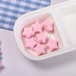 Pink touch paint bow tie star