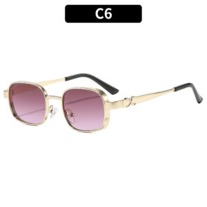 C6-Gold-framed double purple film
