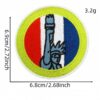 Wholesale Polyester Thread Boy Scout Patch Iron-On Embroidery for Outdoor Camping Casual Decor