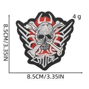 Skull Cloth Sticker 2#