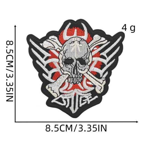 oly-e7a8d40468f29dc45493c11e5b7a2e6a Wholesale Trendy Skull Punk Embroidered Patch Sticker Fashion Decorative Clothing Accessory Gift
