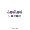 oly-e7ca424e69a91063bf91f0fdfebabcac Wholesale 8pcs Athletic Team Sign Pattern 3oz Cup Stickers Wrap OLY Exclusive