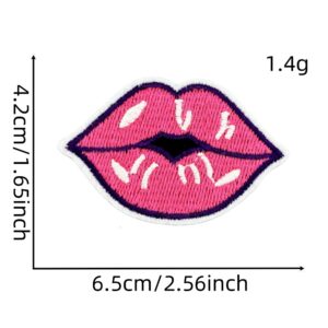 Pink cartoon cloth stickers 3#