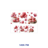 oly-e7d3c254e17eee636f786423b27a59b6 Wholesale 2/4/8pcs Watercolor Dessert Print Mini Cup Keychain Sticker