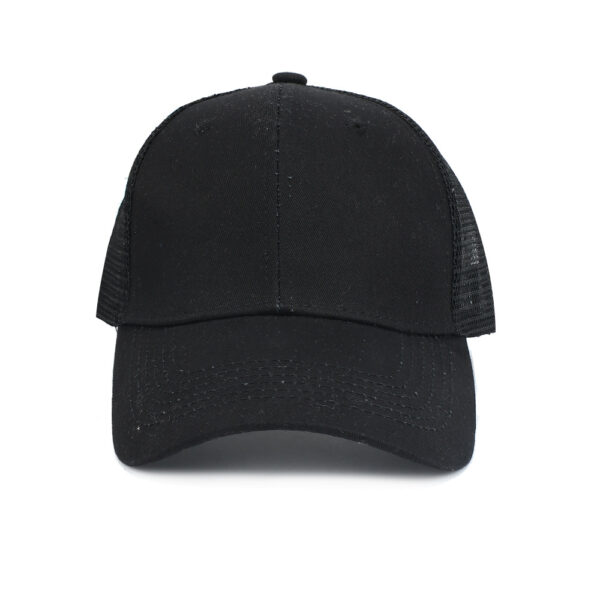 Wholesale Minimalist Baseball Cap Black Breathable Summer Hat Everyday Wear Boutique Resale