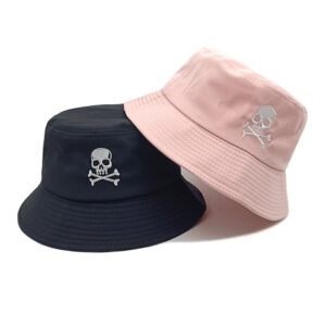 Wholesale Boutique Skull Embroidery Bucket Hat Chic Street Accessory