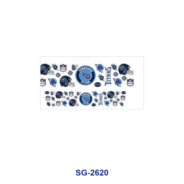 Wholesale 8pcs Ball Team Logo Cartoon Print 3oz Cup Stickers Wrap OLY Exclusive