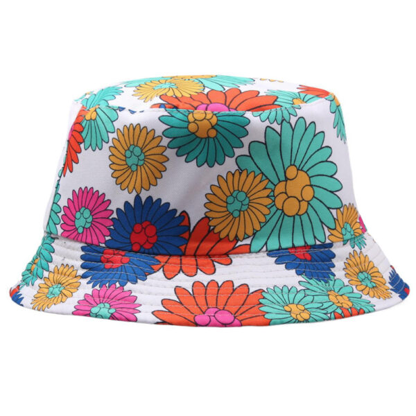 oly-e82e004b7bd8a0da919e4a771cfd595e Wholesale Chic Maple Leaf Print Reversible Bucket Hat for Spring Outdoor Sun Hat