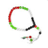 oly-e836f20d8c72140c893ec5c8e204f2d7 Wholesale Exotic Crystal Rosary Beads 33 Beads 10mm Flag Colors Jewelry Accessory Business Gift