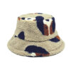 oly-e84254391c208e232d4e653fc2d4c793 Wholesale Cute Puppy Design Lamb Wool Winter Bucket Hat Unisex Sun Protection Fashion Accessory