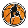 oly-e8439fa8f24689027b58735f11eab9fb Wholesale Basketball Embroidered IronOn Patch Polyester Thread Decorative for Clothing Bags Fashion Accessory